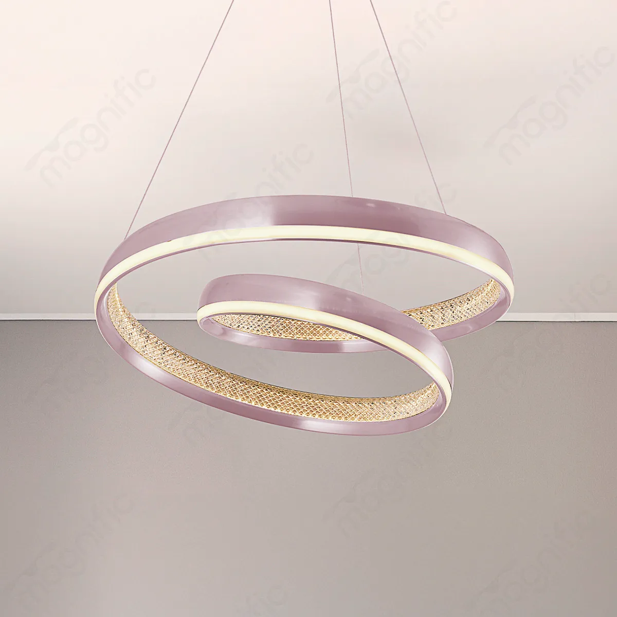 Magnific Modern Layered Circle LED Hanging Light