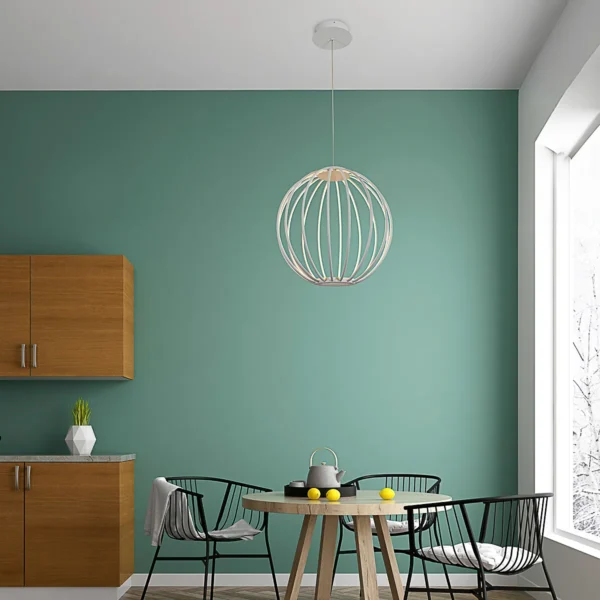 Elegant White Pendant Light for Dining Room