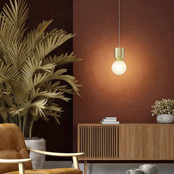 Magnific Contemporary Round LED Pendant Light