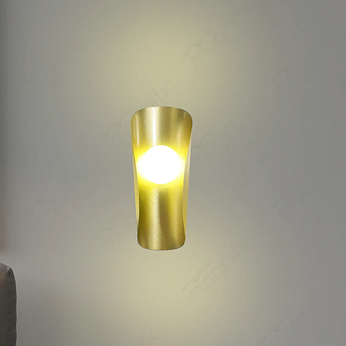 Magnific Modern Curved LED Wall Light |