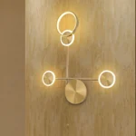 Magnific Gold Geometric LED Sconce