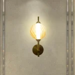 Magnific Stylish Warm Globe Wall Lamp