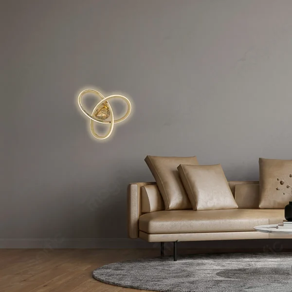Magnific Elegant Abstract Wall Light