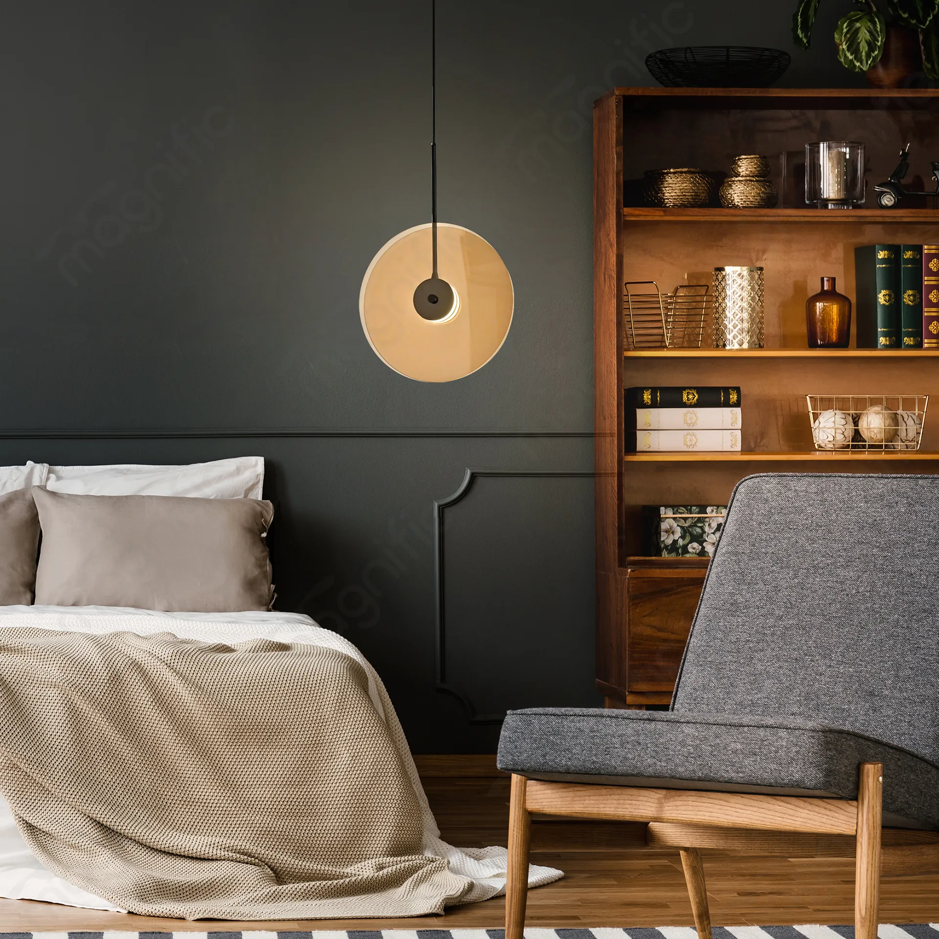 Magnific Sleek Modern Pendant Light