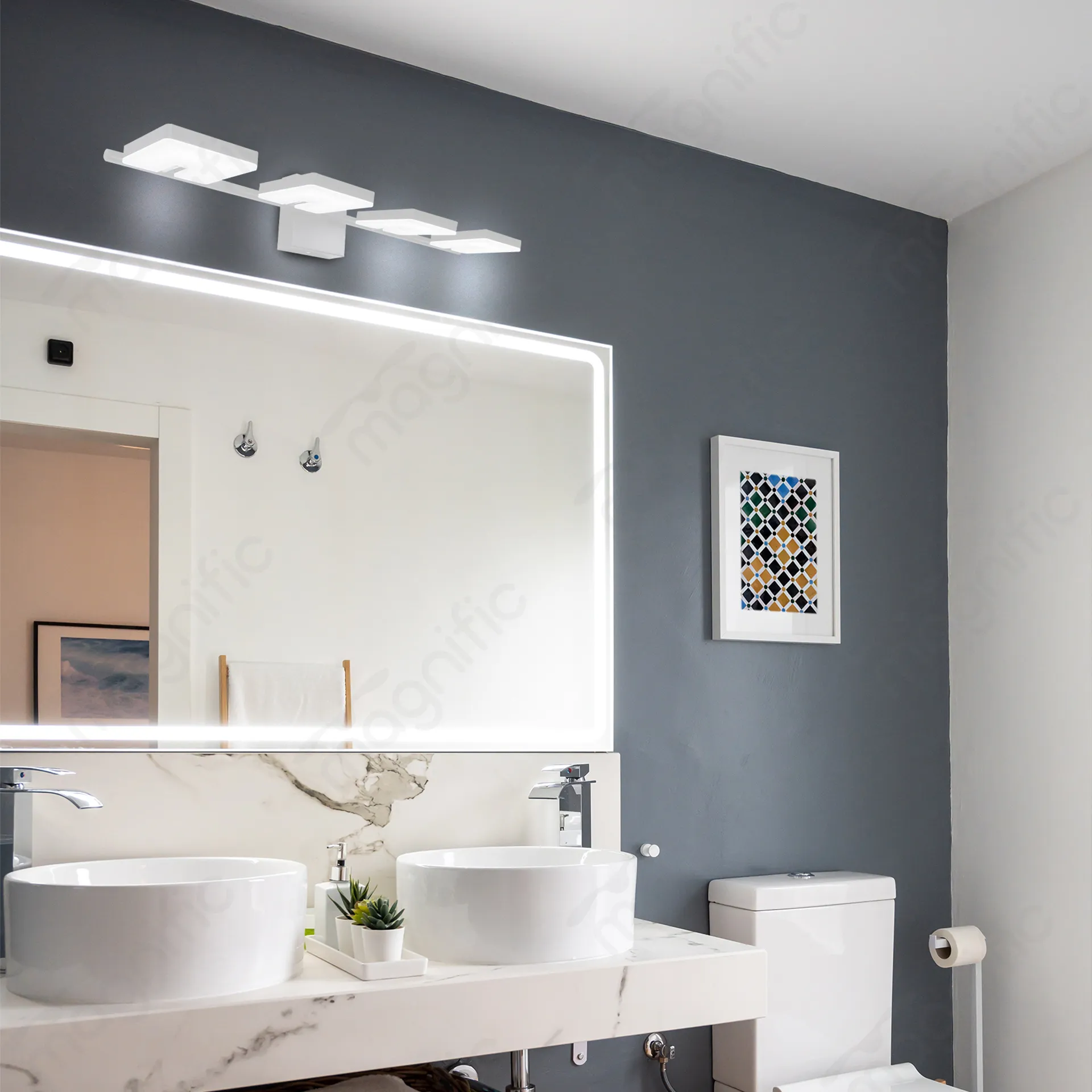 Magnific Dual Color Adjustable Wall Light