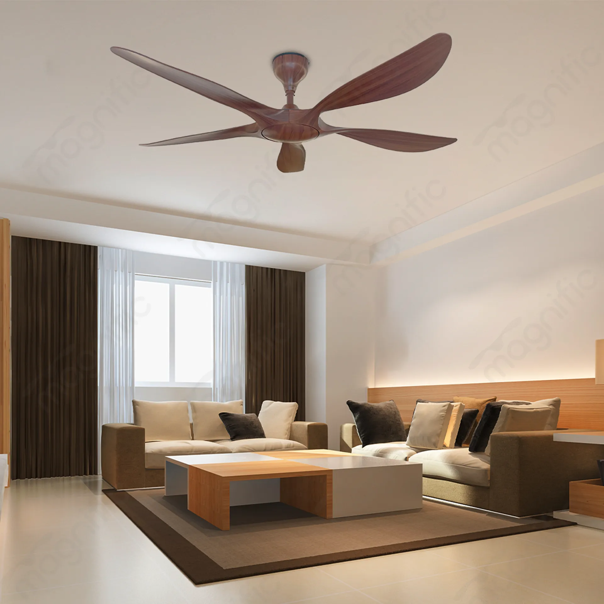 Magnific Columbia-Hugger Ceiling Fan