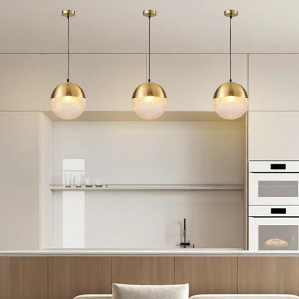 Magnific Antique Brass Pendant Light