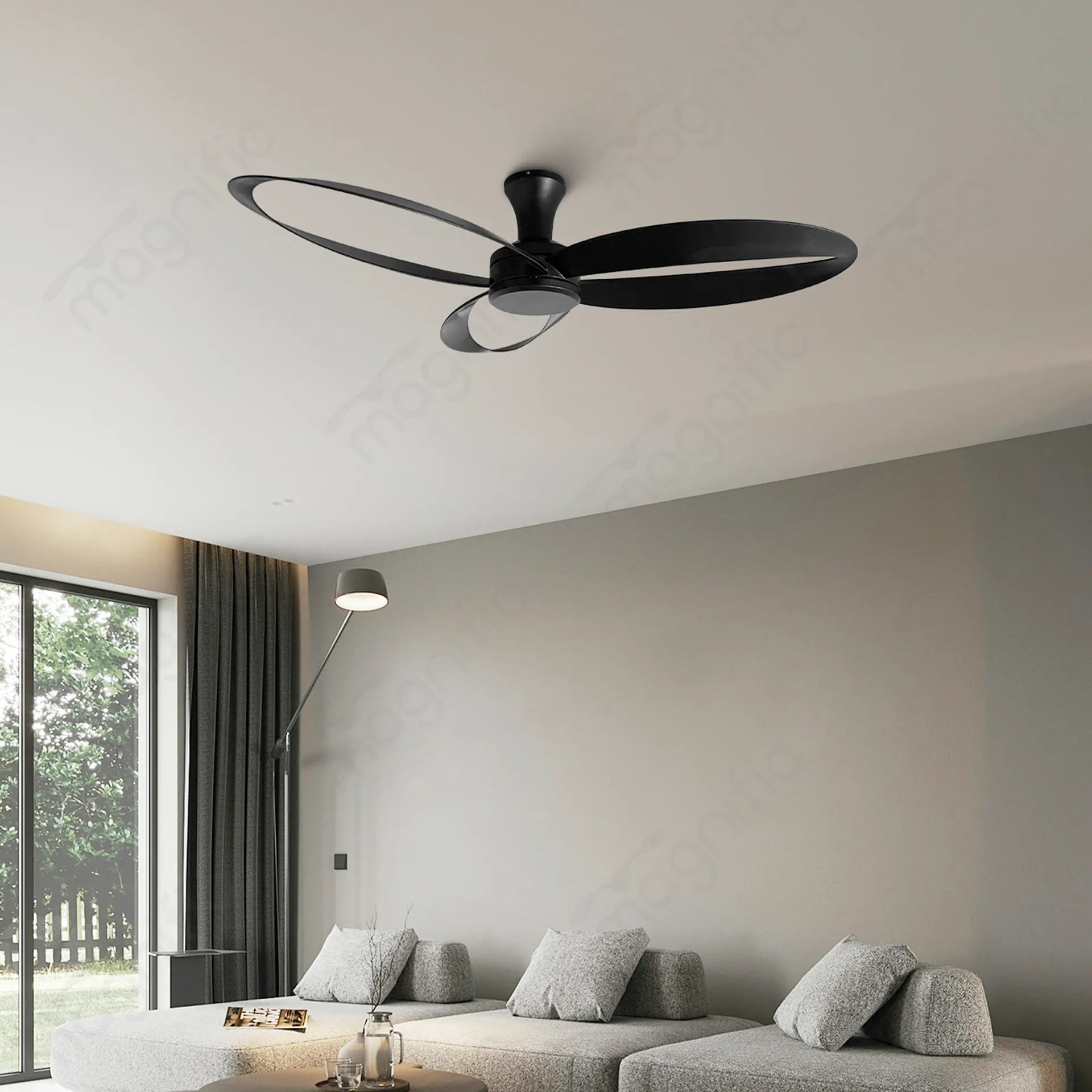 Magnific Maybach Designer Fan with 3 Toroidal Blades