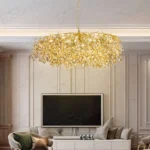 big French Gold chandelier