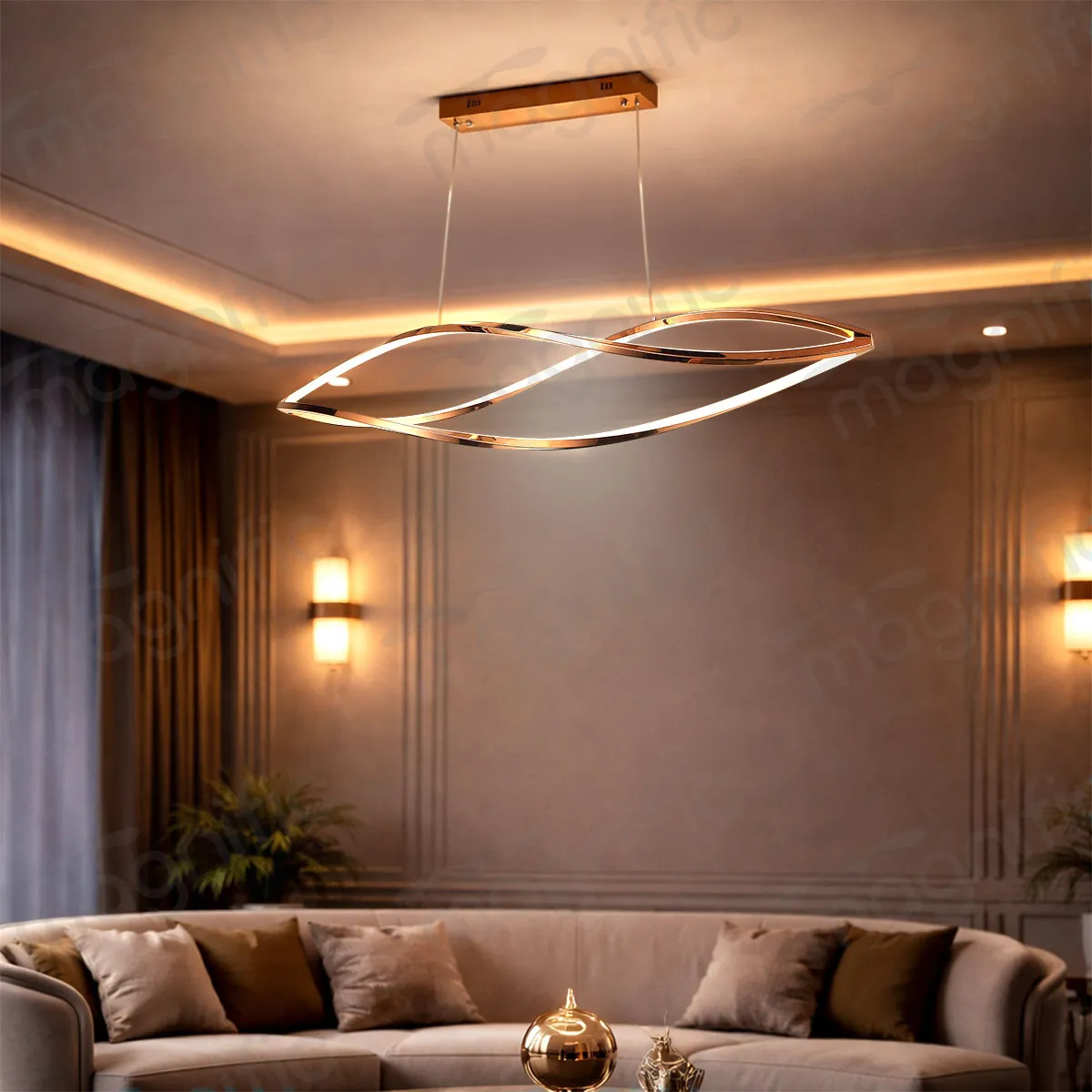 designer LED pendant chandelier