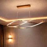 designer LED hanging chandelier