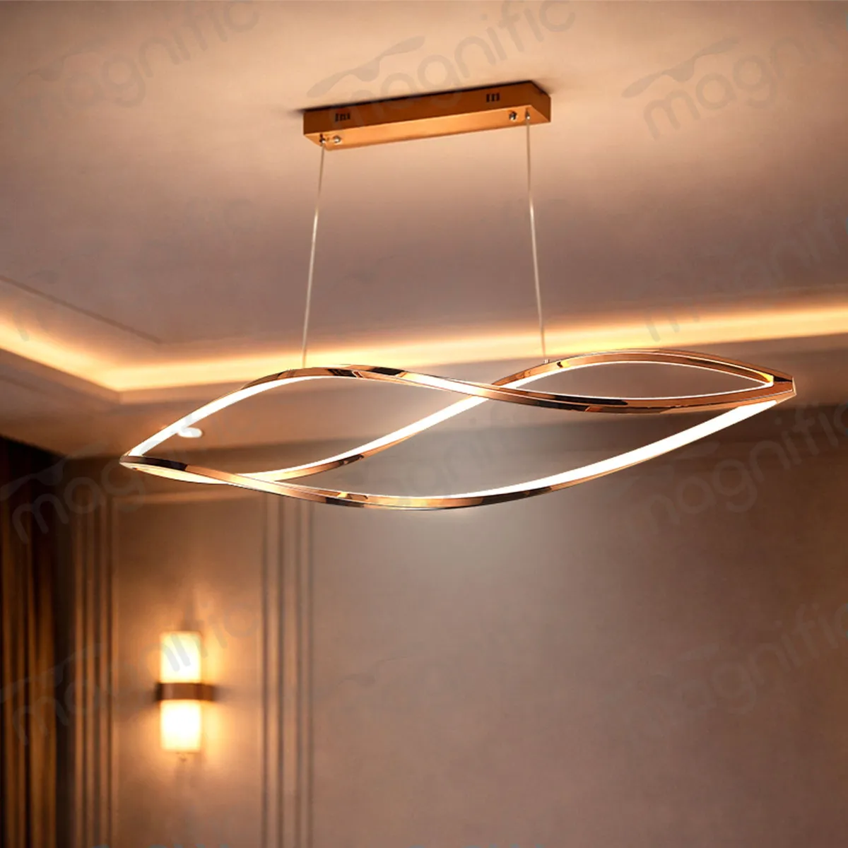 designer LED hanging chandelier