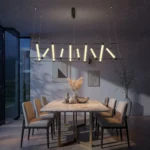 buy black linear Hanging light