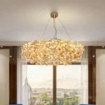 large floral petal chandelier for living room India