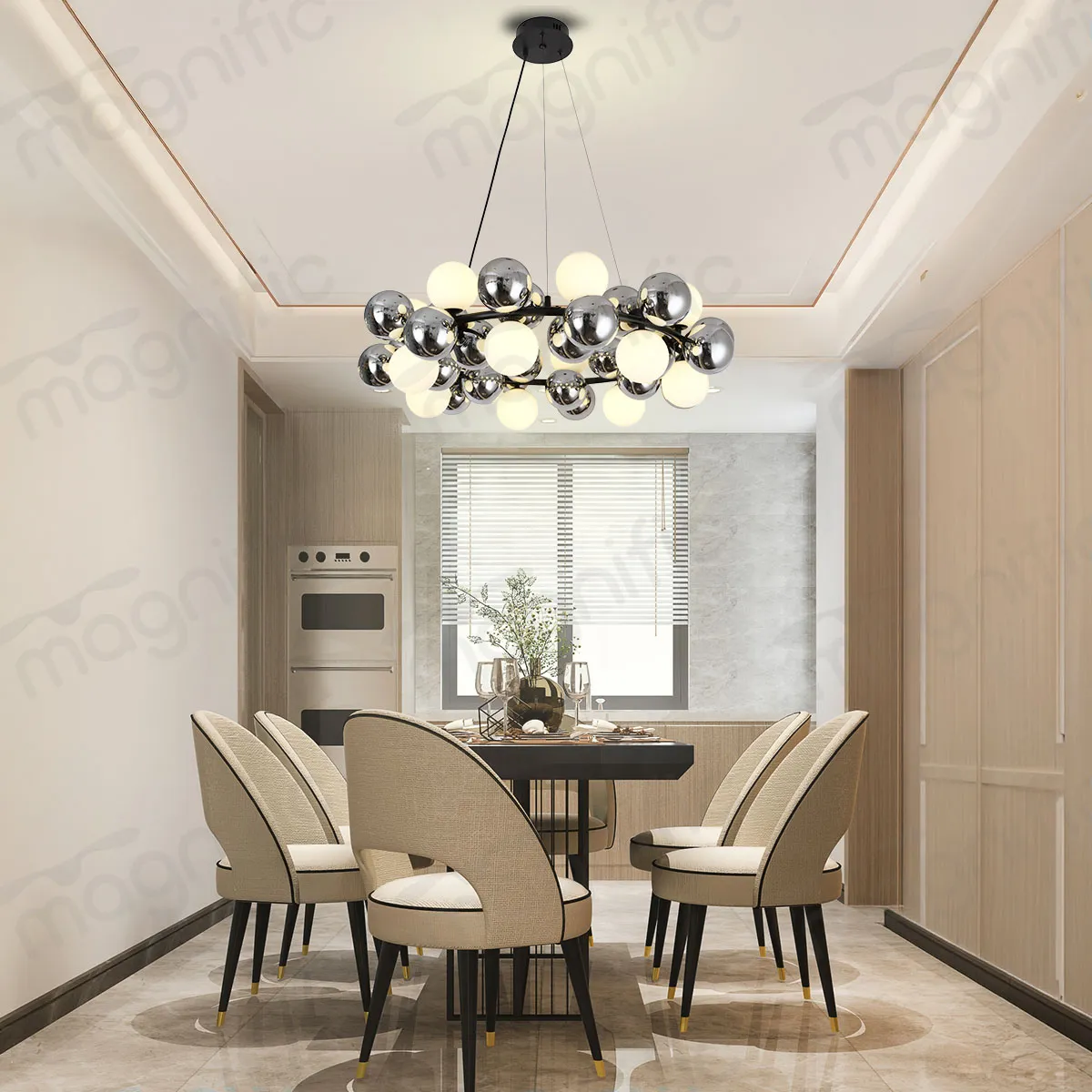 contemporary cluster chandelier for luxury home India