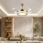 Amelia crystal chandelier ceiling fan India