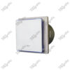Mef309-W-Led-4 White Magnific Designer Exhaust Fans - Product View