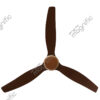 Cosmo Dark Wooden Magnific Vintage Classic Antique Ceiling Fans - Top View